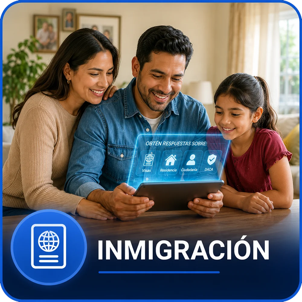 Asistente de IA para orientación sobre inmigración en español | ConsultasNow